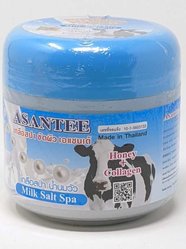 Asantee Honey + Collagen Milk Salt Spa Scrub