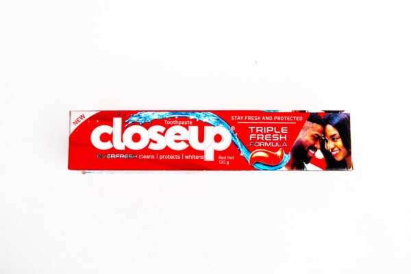 Closeup Toothpaste