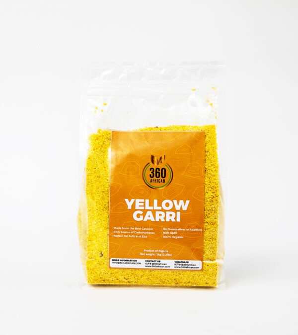 360 African Yellow Garri