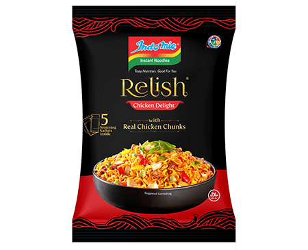 Indomie Relish Chicken Delight noodles pack