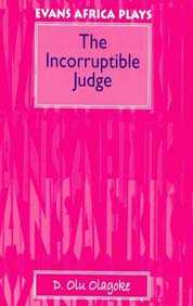 The Incorruptible Judge by D. Olu Olagoke book cover